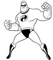 coloriage bob indestructible